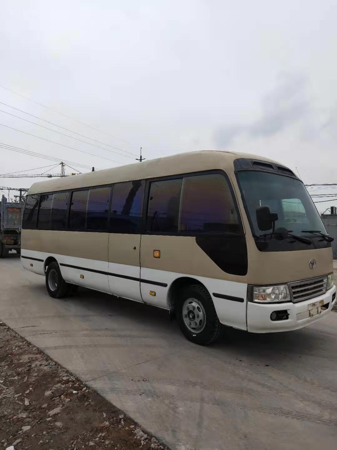 Buy cheap japan brand toyota coaster 30 seats diesel fuel second hand medium-sized bus 4x2 coaster on sale product