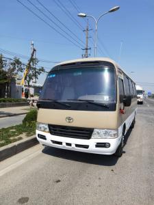 Buy cheap diesel / petrol 2015 2016 luxury mini coach used toyota coaster with 30seats for sale product