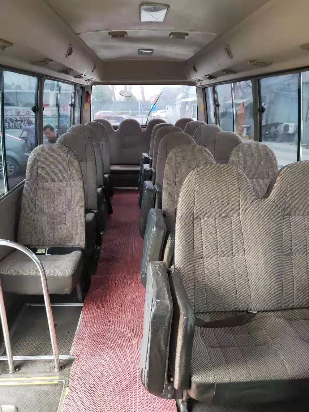 Buy cheap japan brand toyota coaster 30 seats diesel fuel second hand medium-sized bus 4x2 coaster on sale product
