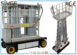 Buy cheap Warehouses Self Propelled Elevating Work Platforms 6m For Two Persons product