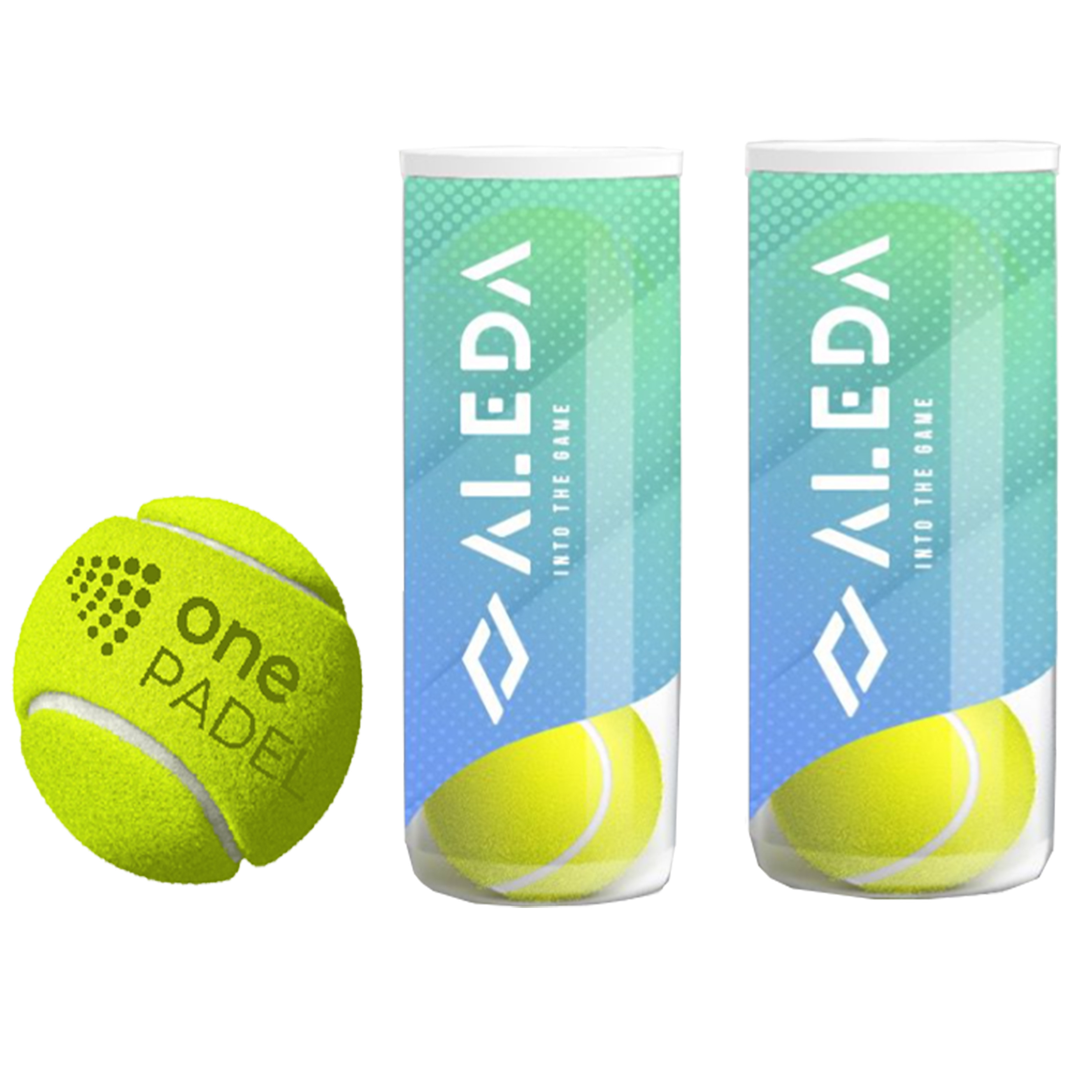 Buy cheap Custom LOGO 3pcs Professional Rubber Tennis Ball Shock Absorber Practice Ball High Elasticity Durable Training Ball For product
