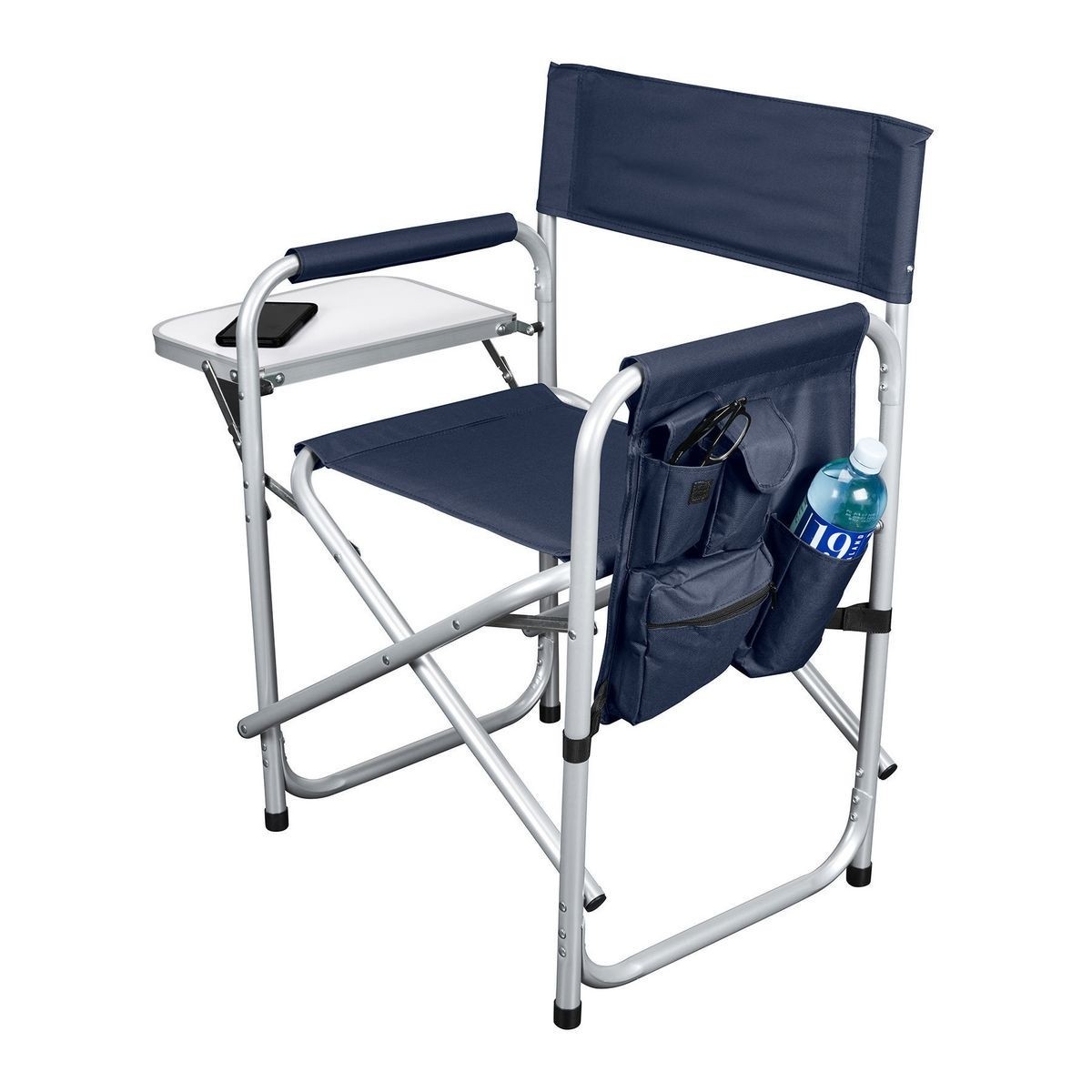 Buy cheap Blue Aluminum Hardware Products Foldable Aluminum Sports Chair 250 Lb. from wholesalers