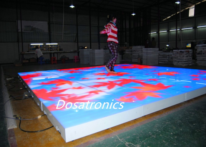 Buy cheap High Brightness Waterproof Led Screen Floor Tiles SMD P9mm 7000cd/㎡ product