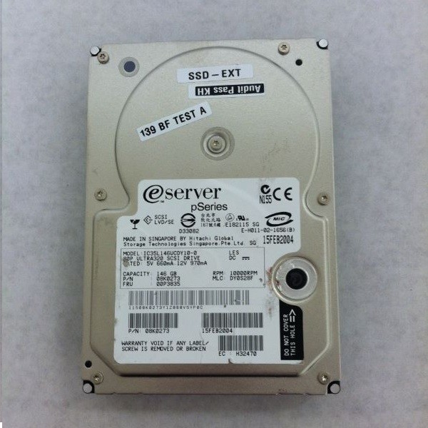 IBM 00P3834 Hard Disk for sale