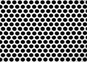 Buy cheap 3mm Thick  Aluminum Perforated Metal , Powder Coated Perforated Alum Sheet AA1100 product