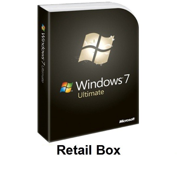 Microsoft Windows 7 Ultimate Retail Box for sale