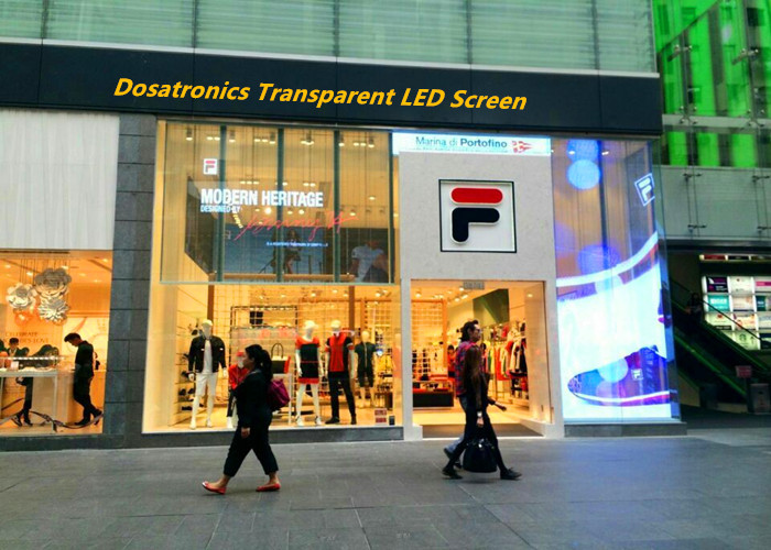 Buy cheap Commercial Waterproof P5 P6 P7 Transparent LED Display Digital Billboards product