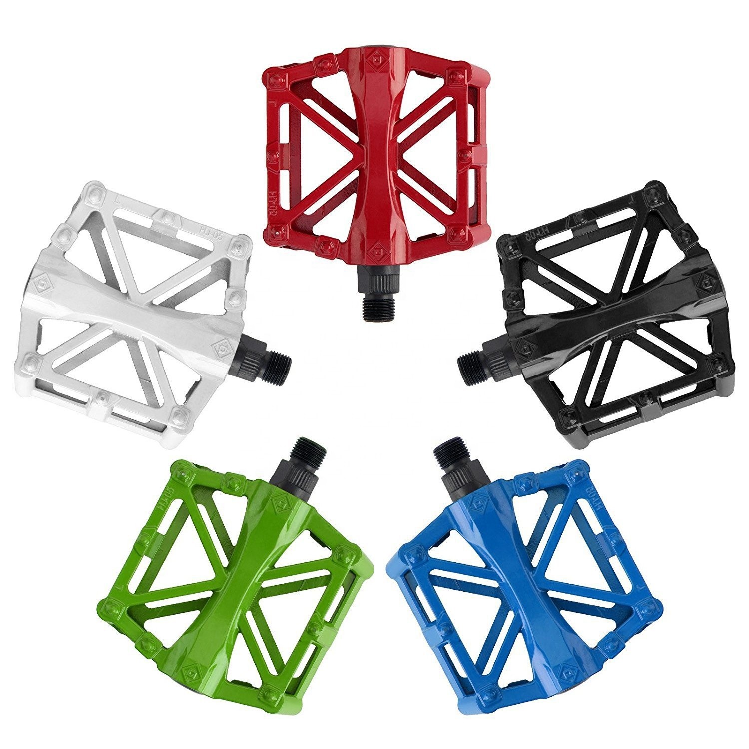 Buy cheap Carburized Mountain Bike Flat Pedals ABS Cnc Machined Bicycle Parts Anodizing product