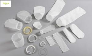 Buy cheap Food Grade 25 Micron Polyester Mesh Filter Bag With Sewing Thread product