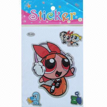 Buy cheap Adhesive laser stickers, eco-friendly/non-toxic, OEM/ODM orders are welcome, various designs product