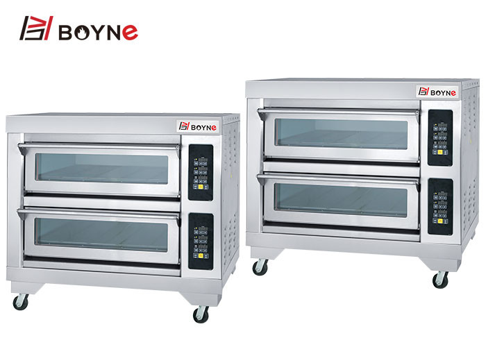 Buy cheap 380v Double Layer 150kg Stainless Steel Baking Oven Four Trays for Hotel from wholesalers