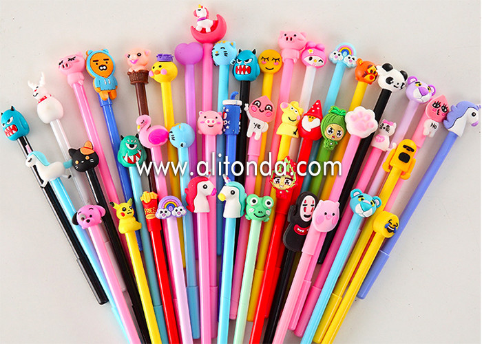 Buy cheap Promotional plastic ballpoint pvc decoration pen for company advertising school bank office gifts product