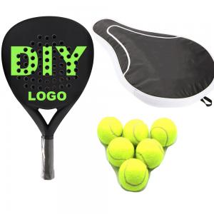 Buy cheap Diy Logo Racket Paddel,Custom Padel Racket Carbon FiberHot sale products product