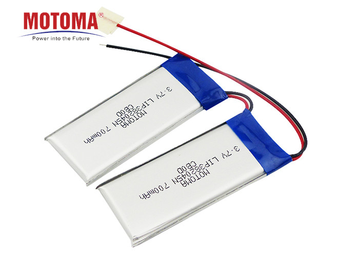 Buy cheap 500+ Times Cycle Life IOT Battery Pack 3.7V 700mAh With 1 Year Warranty product