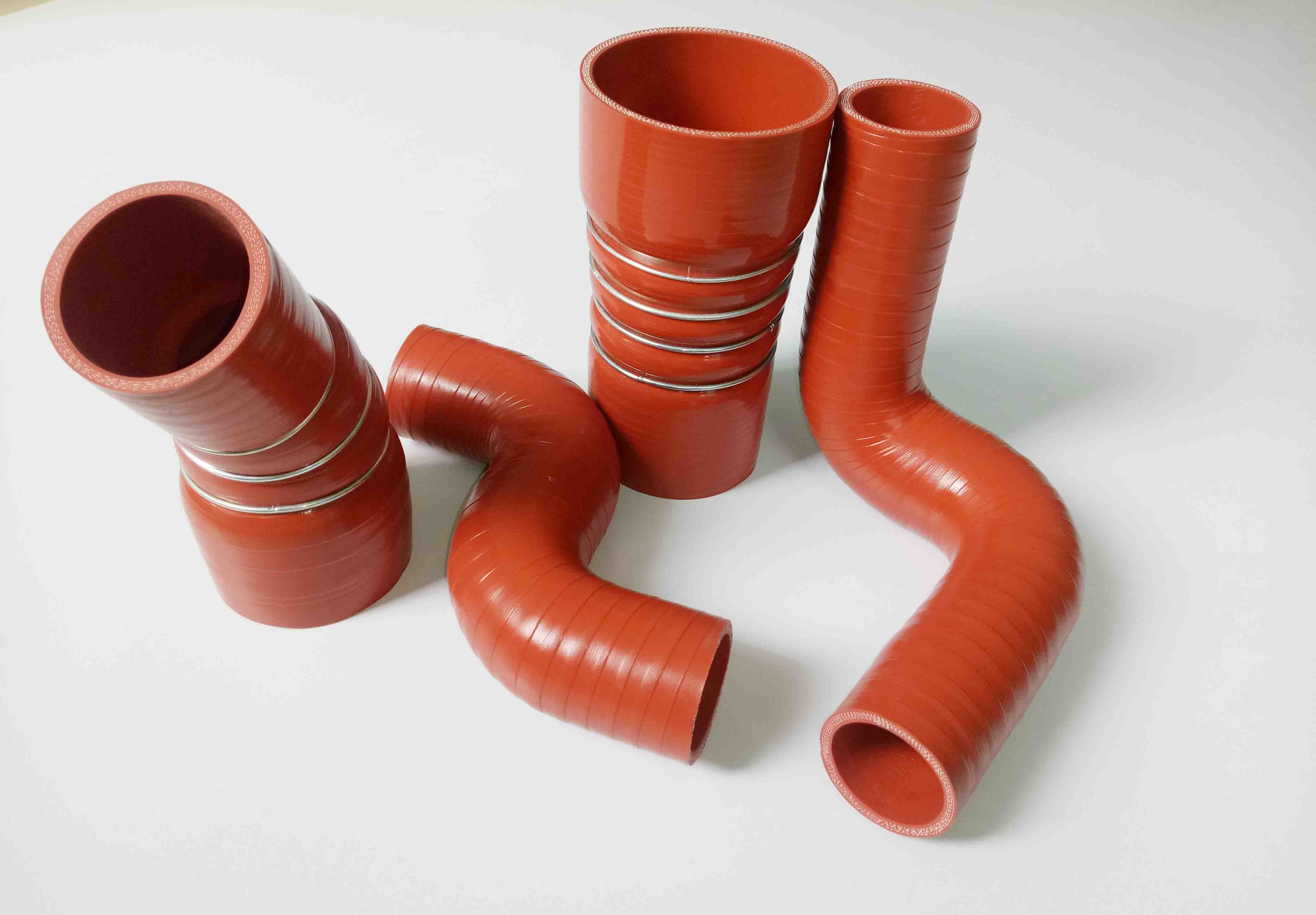 Buy cheap Custom Industrial Silicone Hose Pipe , High Temperature Rubber Tubing product