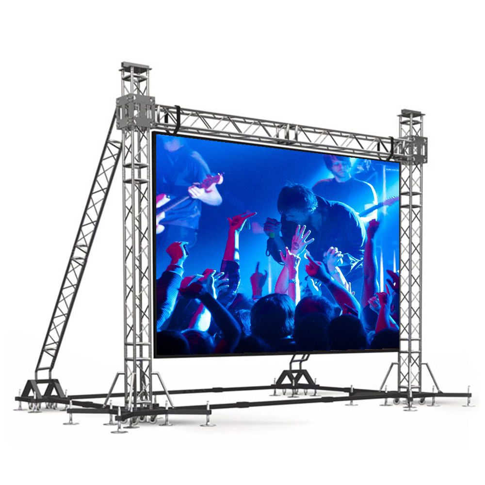 Buy cheap Outdoor Full Color HD Video Wall Panel P3.91 250x250mm Rental product
