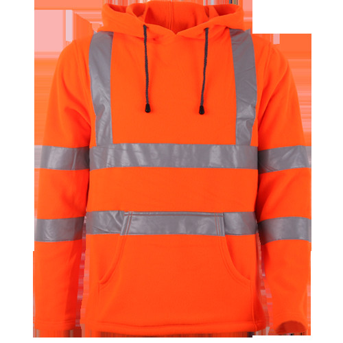 Buy cheap Orange Flame retardant Reflective Workwear polyester waterproof mens jacket product