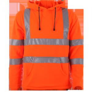 Buy cheap Orange reflective construction work clothes 100% polyester workwear product