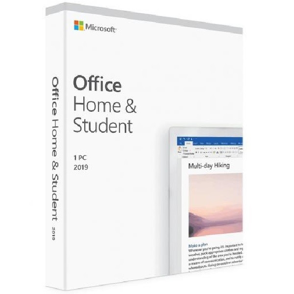 Microsoft Office 2019 Home And Student PKC Retail Box for sale