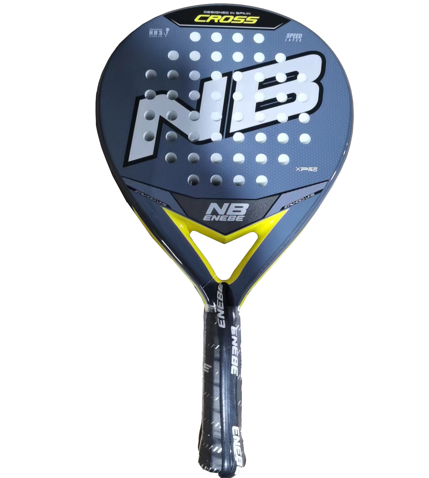 Buy cheap Custom Carbon Fiber Surface with EVA Memory Flex Foam Core Diamond Shape Paddle Tennis Racket Padel Rackets for Adult product