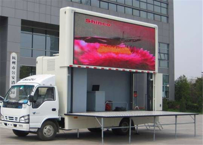 Buy cheap Commercial Advertising Truck Mounted LED Screen P10mm LED Display product