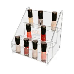 Buy cheap Clear 3 Tier Acrylic Nail Polish Table Rack Display Counter Stand product
