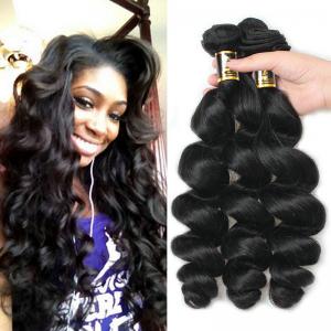Buy cheap Durable Healthy No Split End Indian Human Hair Weave For Black Women product