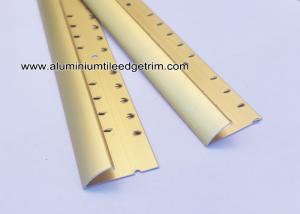 Buy cheap Aluminium Carpet To Laminate Flooring Trim Matt Gold 0.9m / 1.8m / 2.7m product