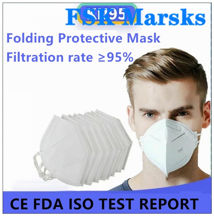 Buy cheap Enlarged Foldable N95 Dust Mask Excellent Bacterial Filtration Melt Blown product