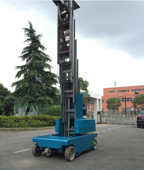 Buy cheap Premium quality Self Propelled Vertical Mast Lift Manlift Aerial Work Platform Boom Lift product