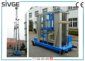 Buy cheap Blue Aluminum Alloy  Mobile Elevating Work Platform 20 M For Window Cleaning product
