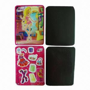 Buy cheap 3D fridge magnet sticker, safe for children, non-toxic, used for promotional and advertising purpose  product