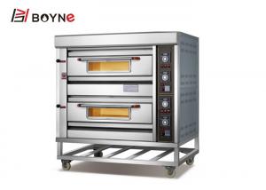 Buy cheap Four Plates 2 Deck 4 Trays Gas Oven For Bakery Bread Shop product