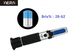 Buy cheap Sugar ATC Cutting Fluid Refractometer Durable With 28~62% Brix Range from wholesalers