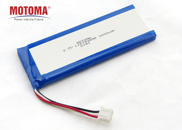 Buy cheap 3.7V 3400mah Medical Lithium Battery With Wires And Connectors product