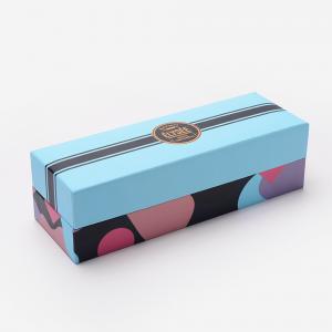 Buy cheap Custom 6 Macaron Chocolate Gift Pack Boxes With Plastic Blister Insert product