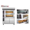 Buy cheap PID Commercial Bakery Kitchen Equipment 2 Layer 4 Trays Electric Oven Plus from wholesalers
