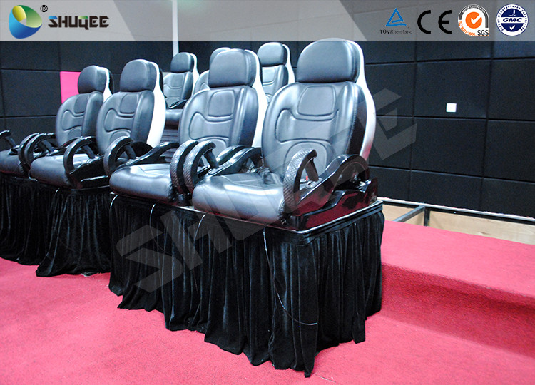 Buy cheap Luxury Mobile Motion Theater Chair 5D / 7D / 9D With Air And Water Spray product