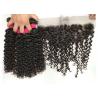 Buy cheap Peruvian Raw Unprocessed Virgin Human Hair Weave / Jerry Curly Hair Extensions from wholesalers