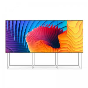 Buy cheap 3x3 2x2 4k Video Wall With Floor Stand Bracket 55'' Low Power Consumption product