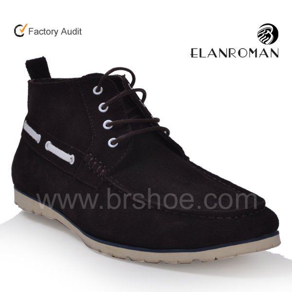 China Men suede leather ankle boot on sale