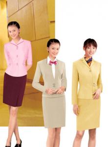 Buy cheap Polyester / Cotton Business Corporate office uniforms Long Sleeve product