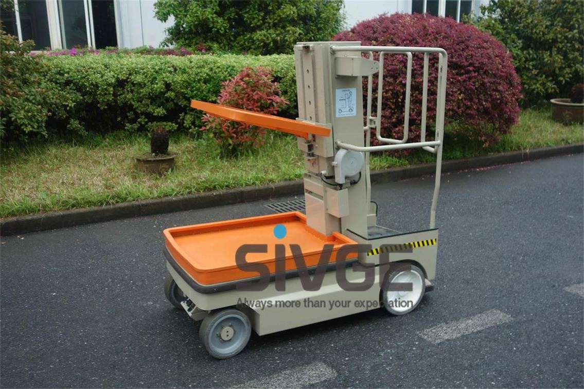 Buy cheap 3.1 Meter Self Propelled Electric Work Platform Lifts For Cargo Handling product