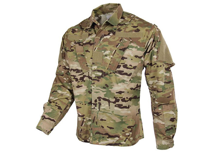China Tilted Chest Pocket Polyester Army Military Uniforms / Winter Work Jackets on sale