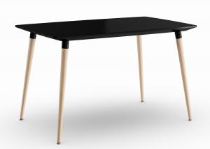 Buy cheap Wooden Legs Rectangle MDF 20kgs 120x80cm Modern Dining Table product