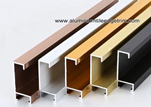 Buy cheap Metal Type Aluminium Wall Picture Frame Mouldings With Brushed Sides product