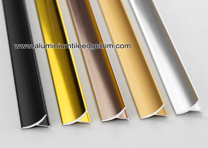 Buy cheap Aluminum Inside / Internal Tile Corner Trim / Decorative Strip For Cleading Panel product