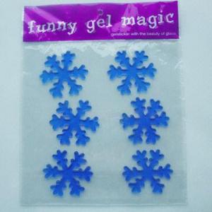 Buy cheap Christmas 3D gel stickers, eco-friendly and non-toxic, no adhesive, can apply to window product