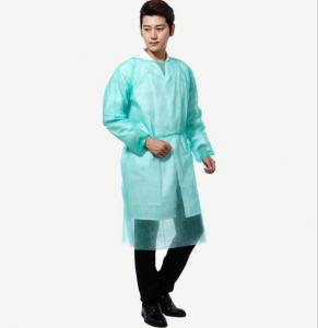 Buy cheap Eco Friendly Disposable Isolation Gown Highly Breathable Acid Proof Sanitation product