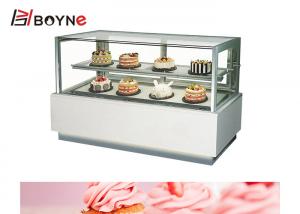 Buy cheap 2 Layer Sweety Dessert Showcase With Marble Base LED Interior Lighting product